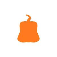 Pumpkin icon vector. Halloween illustration sign. zucchini symbol or logo. vector