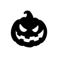 Pumpkin icon vector. Halloween illustration sign. pumpkin faces symbol or logo. vector