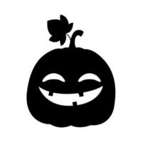 Pumpkin icon vector. Halloween illustration sign. pumpkin faces symbol or logo. vector