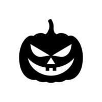 calabaza icono vector. Víspera de Todos los Santos ilustración signo. calabaza caras símbolo o logo. vector