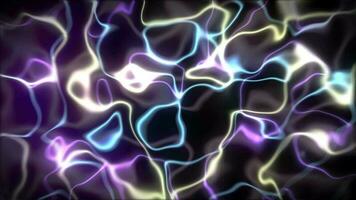 NEON LINES ABSTRACT LOOPING ANIMATION BACKGROUND video