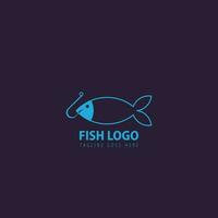 fish logo vector