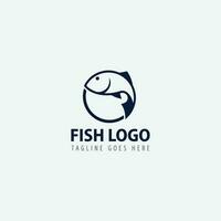 fish logo vector