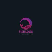 fish logo vector