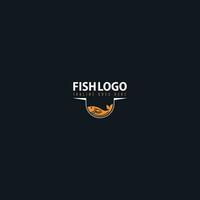 fish logo vector