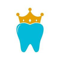 dental corona vector logo