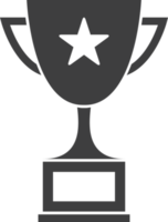 transparente trofeo taza para éxito y logros para victorioso victoria a un concurso o competencia. png