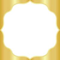 Golden Wave Template Design vector