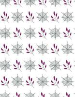 Spider web pattern vector