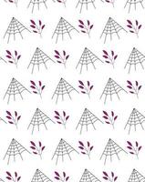Pattern of cobwebs and branches vector