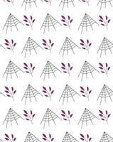 Pattern of cobwebs and branches vector