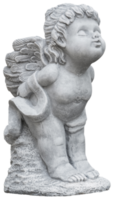 Winged angel statue png