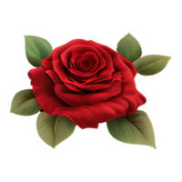 rosas aguarela . ai gerado png