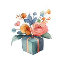 gift box with ribbon . png