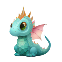 Dragon . AI Generated png