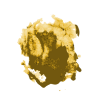 Trendy shape element abstract texture watercolor  design, transparent watercolor shape element png