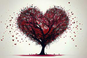 Wonderful Love tree with flying photo