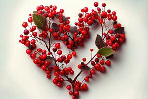 Excellent Heart shaped red photo