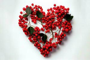 Exceptional Heart shaped red photo