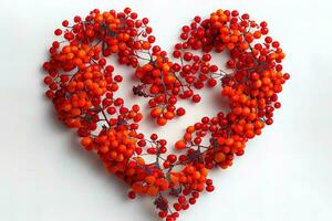 Exceptional Heart shaped red photo