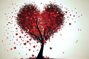 Surprising Love tree with flying photo