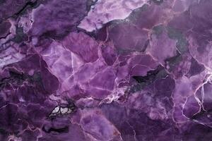 The marble texture in violet colors. Luxurious design. photo