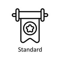 Standard Vector   outline Icons. Simple stock illustration stock