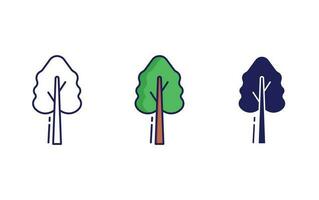 tree vector icon