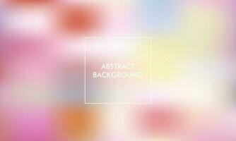 abstract gradient blur background with pastel, tosca, pink, red, blue, purple, yellow, green, white color vector