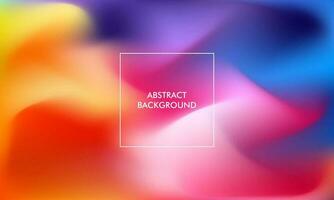 abstract gradient blur background with pastel, tosca, pink, red, blue, purple, yellow, green, white color vector