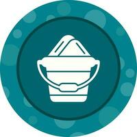 Sand Bucket Vector Icon