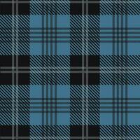Tartan seamless pattern, blue and black can be used in decorative designs. fashion clothes Bedding sets, curtains, tablecloths, notebooks photo