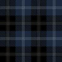 Tartan seamless pattern, blue and black can be used in the design. decorate fashion clothes Bedding, curtains, tablecloths photo