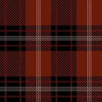 Tartan seamless pattern, black and red can be used in fashion design. Bedding, curtains, tablecloths photo