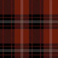 Tartan seamless pattern, black and red can be used in fashion design. Bedding, curtains, tablecloths photo