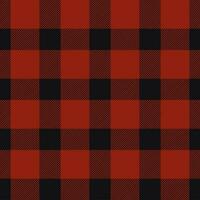 Tartan seamless pattern, black and red can be used in fashion design. Bedding, curtains, tablecloths photo