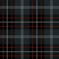 Tartan seamless pattern, black and gray can be used in fashion design. Bedding, curtains, tablecloths photo