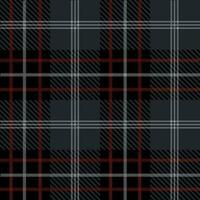 Tartan seamless pattern, black and gray can be used in fashion design. Bedding, curtains, tablecloths photo