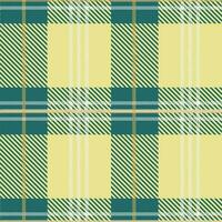 Tartan seamless pattern, green and yellow, can be used in fashion design. Bedding, curtains, tablecloths photo