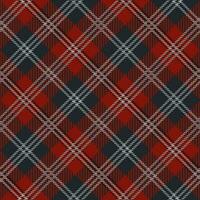 Tartan seamless pattern, black and red can be used in fashion design. Bedding, curtains, tablecloths photo