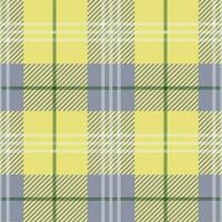 Tartan seamless pattern, gray and yellow, can be used in the design of fashion clothes. Bedding, curtains, tablecloths photo