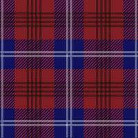 Tartan seamless pattern, blue and red can be used in fashion design. Bedding, curtains, tablecloths photo