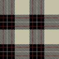 Tartan seamless pattern, black and gray can be used in fashion design. Bedding, curtains, tablecloths photo