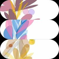 abstract background with flowers photo