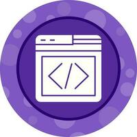 Web Programing Vector Icon