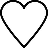 ilustración de vector de corazón en un fondo. símbolos de calidad premium. iconos vectoriales para concepto y diseño gráfico.
