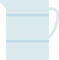jug vector illustration on a background.Premium quality symbols.vector icons for concept and graphic design.