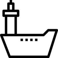 ilustración de vector de barco en un fondo. símbolos de calidad premium. iconos vectoriales para concepto y diseño gráfico.