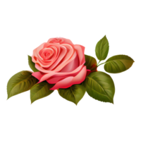 Rose acquerello . ai generato . ai generato png