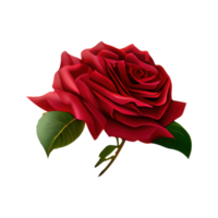 Rose acquerello . ai generato png